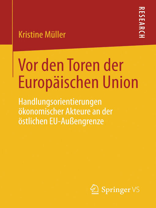 Title details for Vor den Toren der Europäischen Union by Kristine Müller - Available